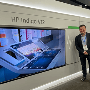 Matset standında HP Indigo V12 heyecanı vardı