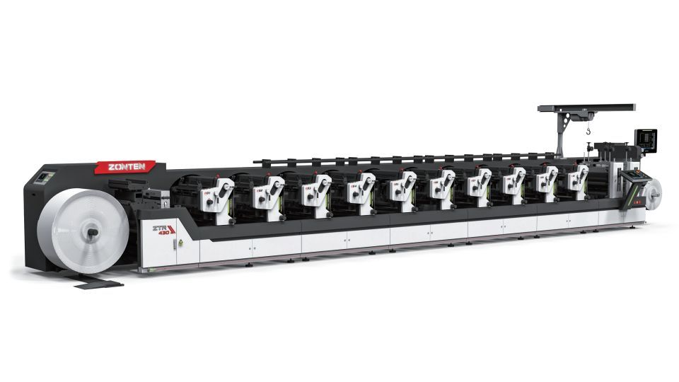 ZONTEN TEBA Serisi Multifonksiyonel Flekso Baskı Makineleri